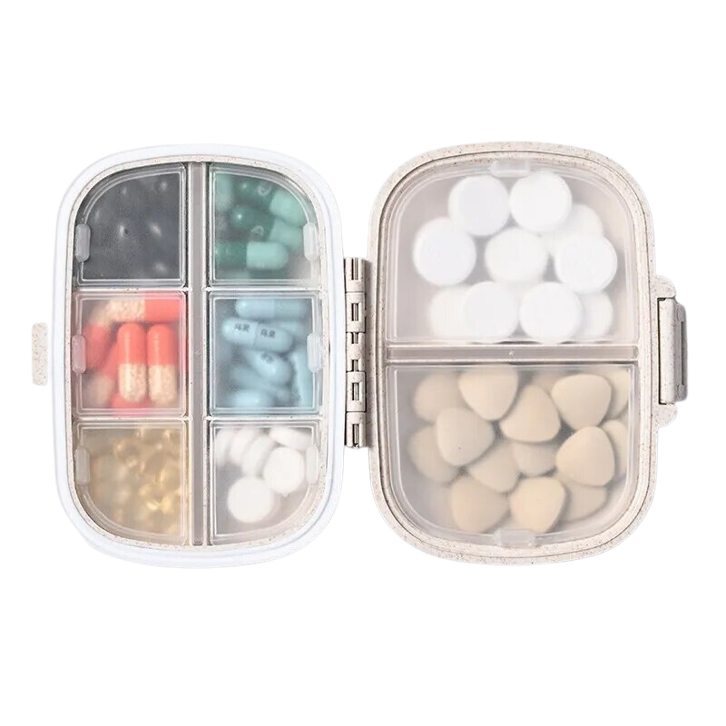 Beige Pill Box Organiser | Generation Nomad™