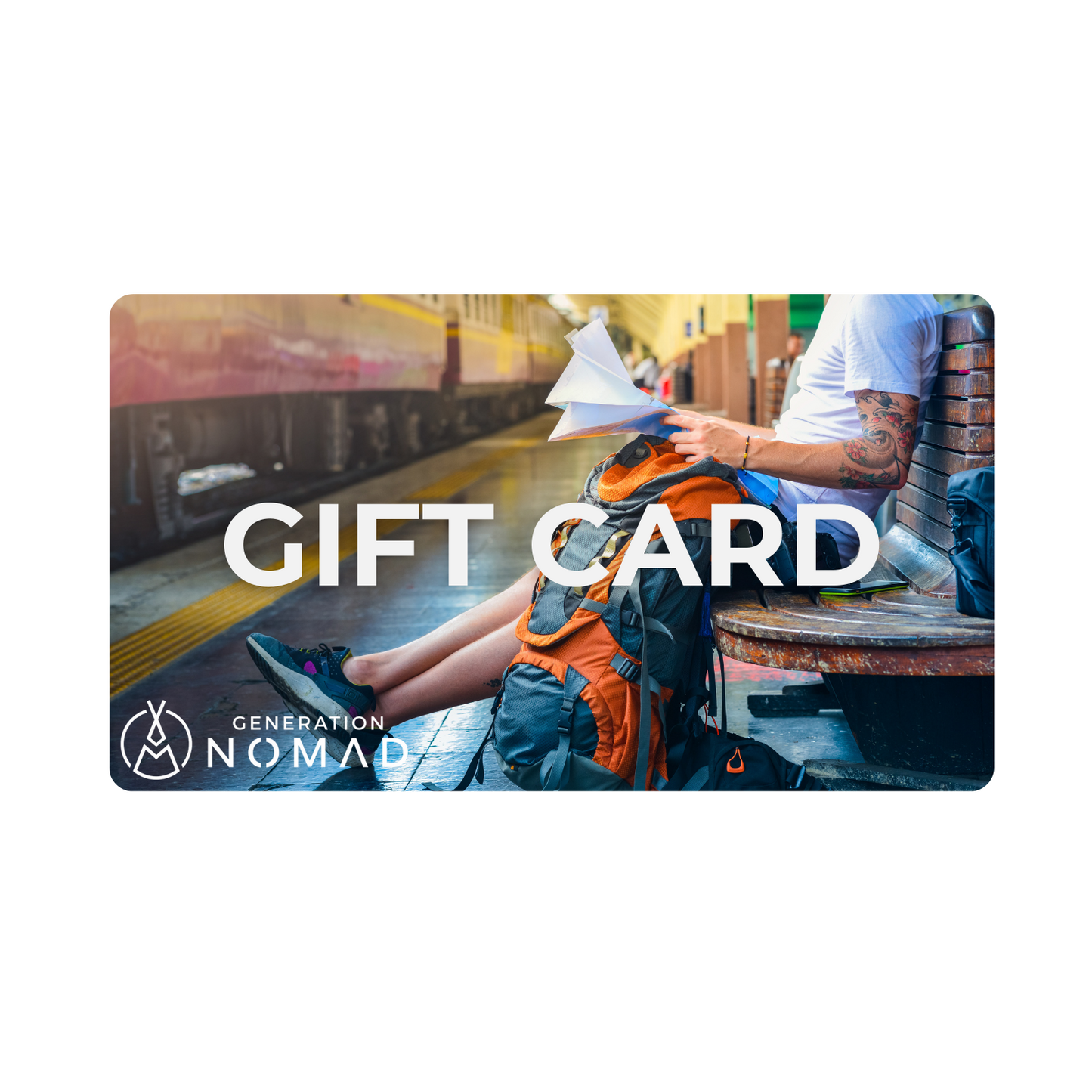 Generation Nomad Gift Card - Lightweight Accessories For Backpackers Travellers