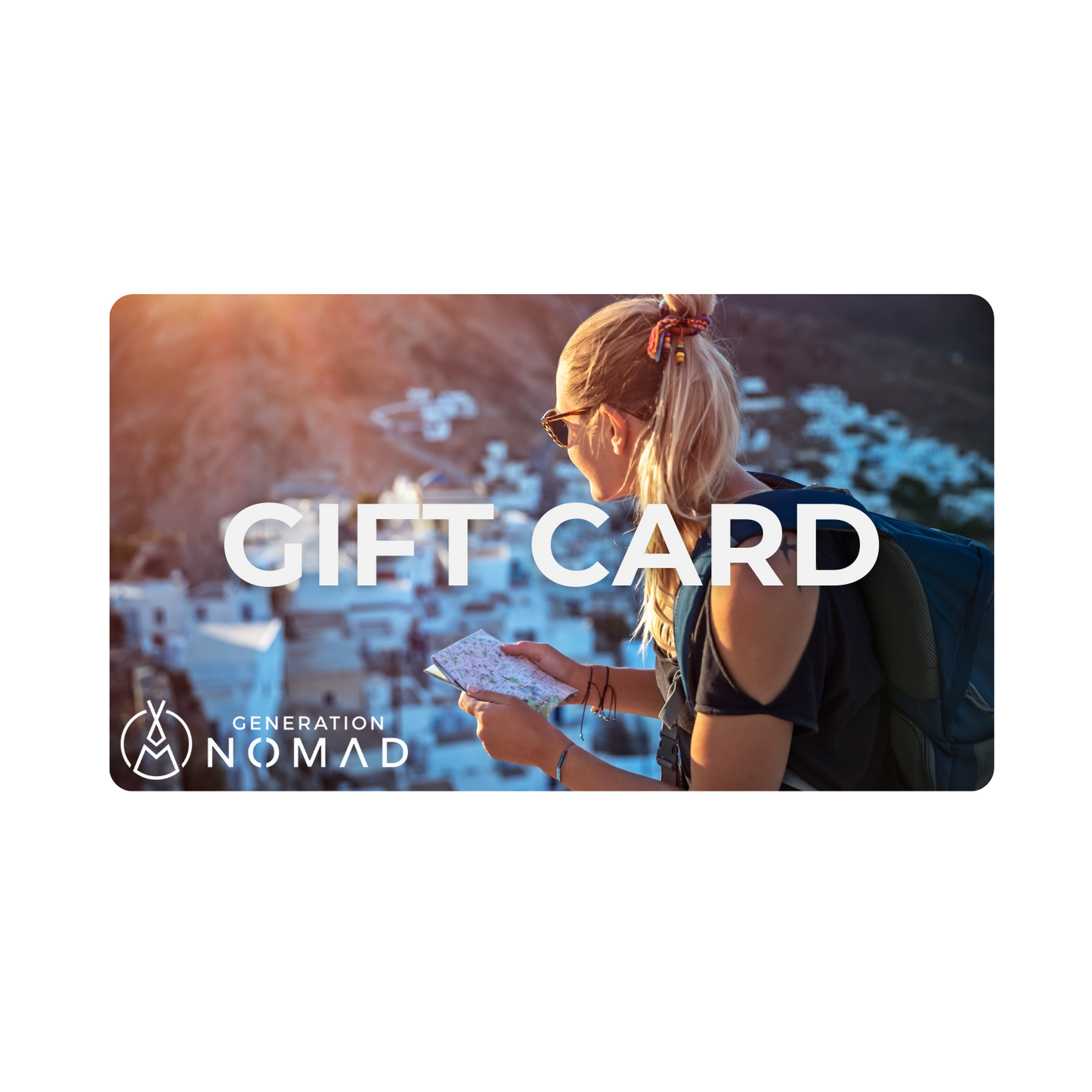 Generation Nomad Gift Card - Lightweight Accessories For Backpackers Travellers