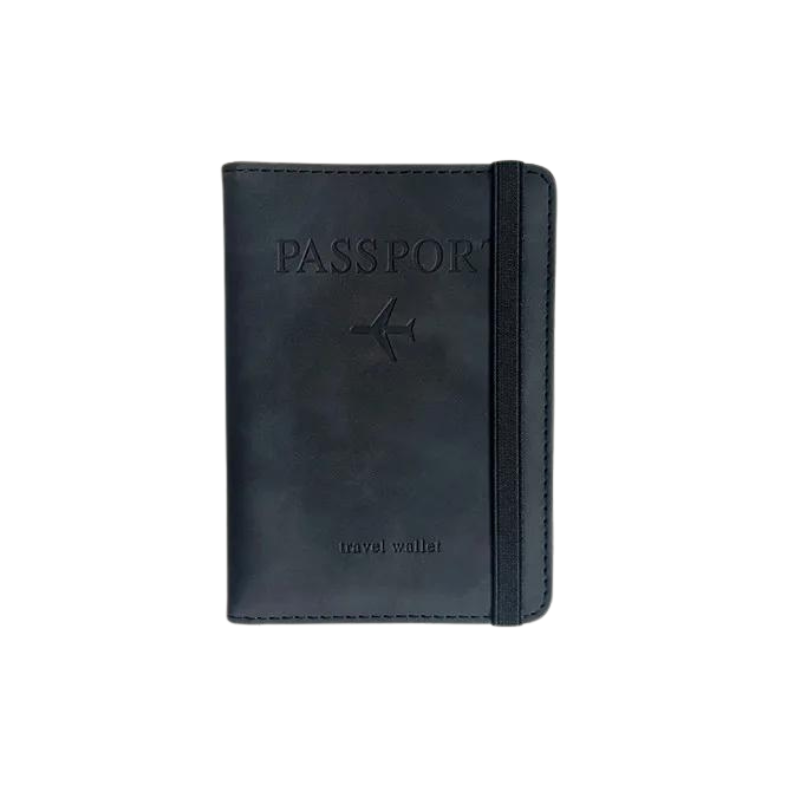 Black RFID Blocking Passport Organiser | Generation Nomad™