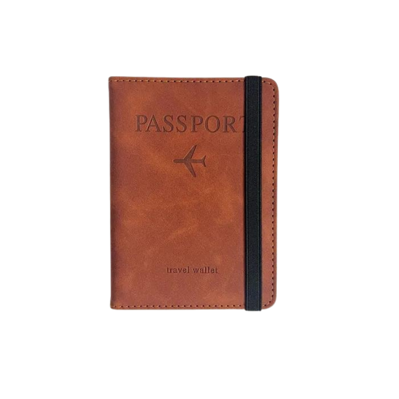 Brown RFID Blocking Passport Organiser | Generation Nomad™