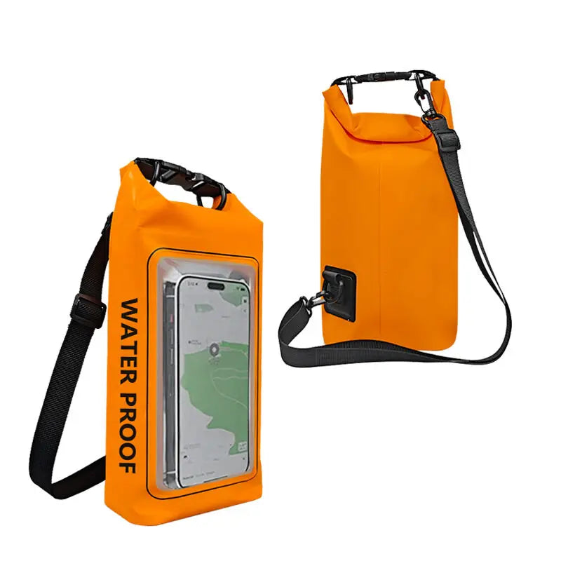 Orange Waterproof Phone Bag | Waterproof Phone Pouch | Generation Nomad™