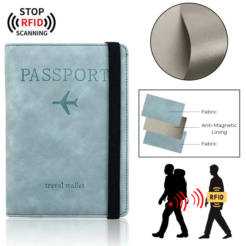 RFID Blocking Passport Organiser