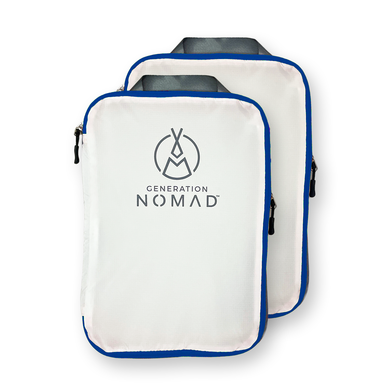 Blue Compression Packing Cubes Set for Travel | Best Compression Packing Cubes | Generation Nomad™