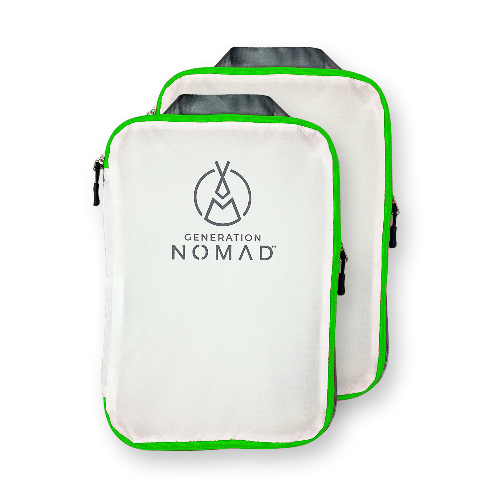 Green Compression Packing Cubes Set for Travel | Best Compression Packing Cubes |Generation Nomad™