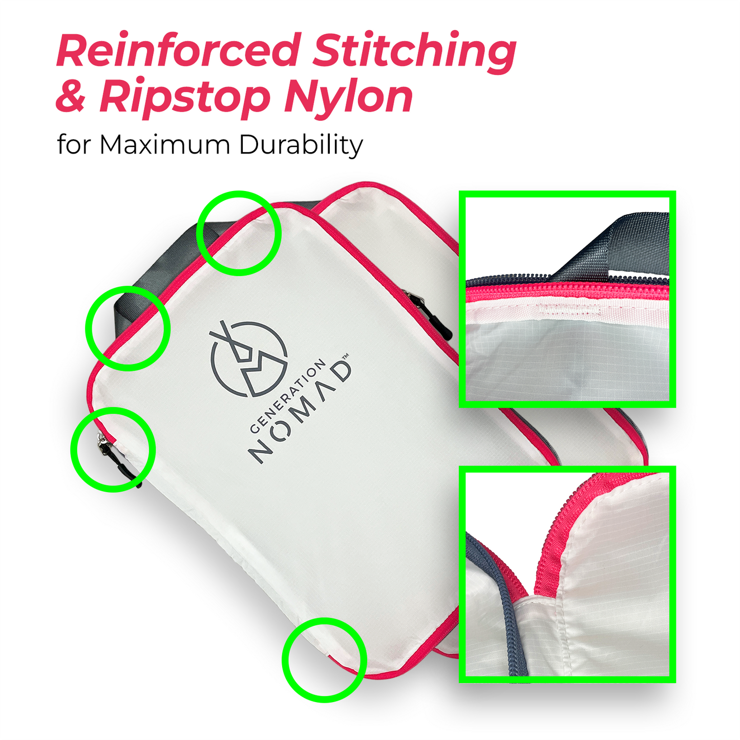 Compression Packing Cubes Set for Travel | Best Compression Packing Cubes |Generation Nomad™