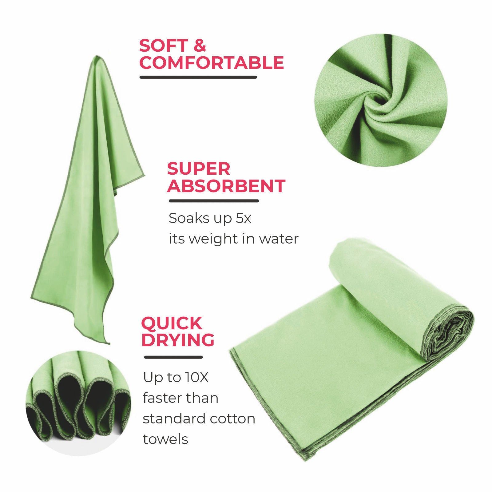 Quick-Dry Travel Towel | Generation Nomad™ | Shop Travel Accessories