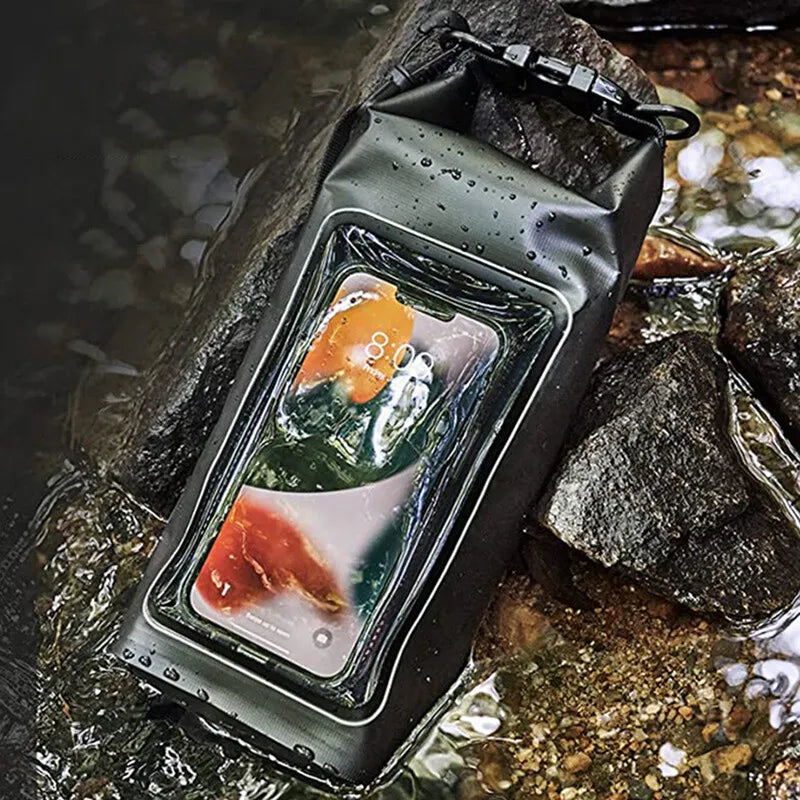 Black Waterproof Phone Bag | Waterproof Phone Pouch | Generation Nomad™