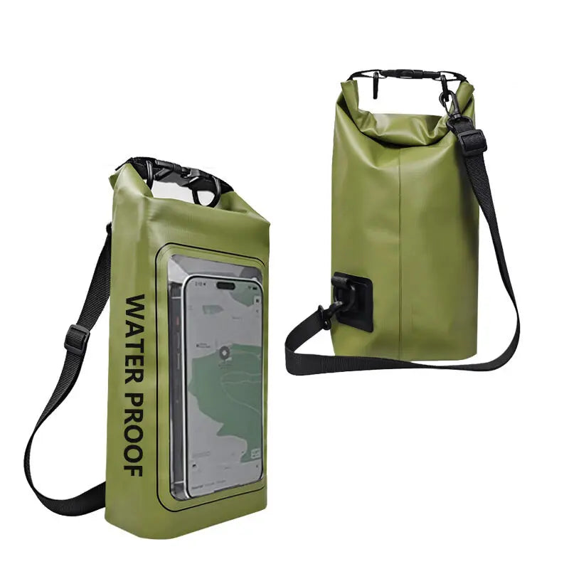 Green Waterproof Phone Bag | Waterproof Phone Pouch | Generation Nomad™