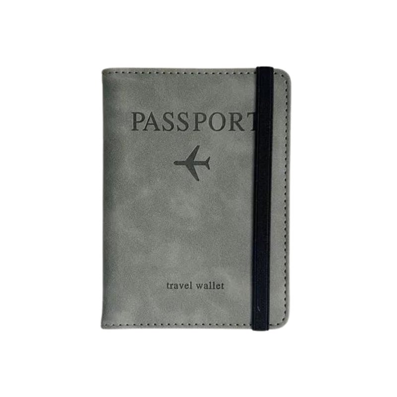 Grey RFID Blocking Passport Organiser | Generation Nomad™