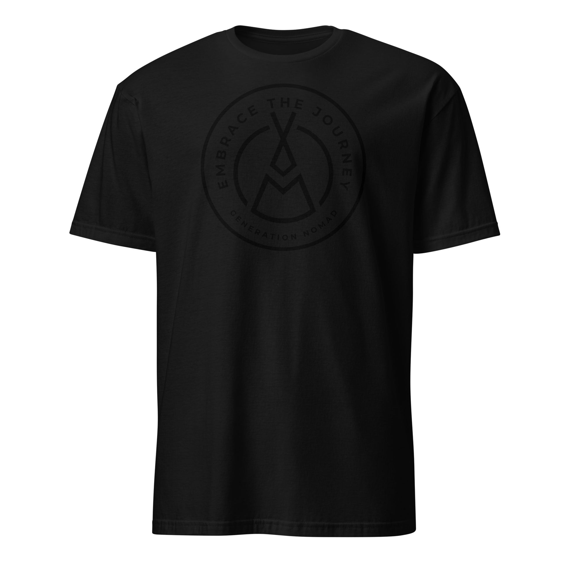 Black Buy Nomad Nexus Tee | Adventure Tee | Digital Nomad Life