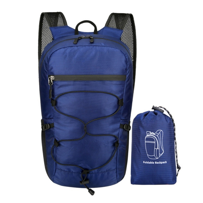 Blue Foldable Travel Daypack | Adventure Backpack | Generation Nomad™