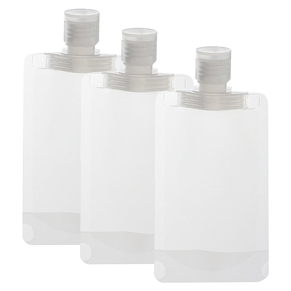 Liquid & Gel Dispenser Pouches 3pcs | TSA Approved